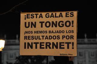 Un cartel cómico.