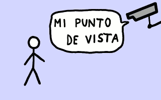 La descripción euleriana adopta el punto de vista del espacio fijo.