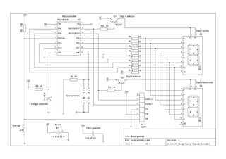 Esquema del circuito.