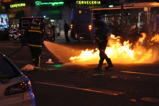 Bomberos.