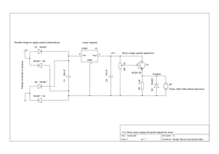 Esquema del circuito.