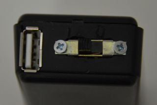 Panel frontal.