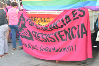 Cartel del Orgullo Crítico.