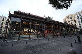 Fachada del Mercado de San Miguel.