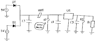 Esquema del circuito.
