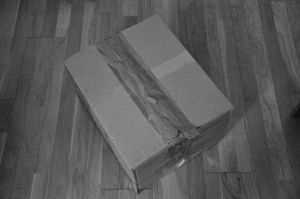 Una caja.
