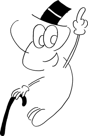 Dibujo de una gamba.