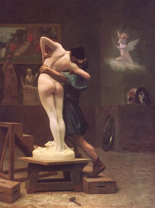 Pygmalion et Galatée