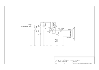 Esquema del circuito.