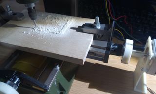 Mecanizando madera.